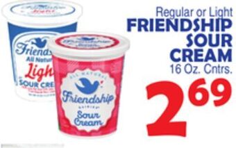 Bravo Supermarkets Friendship sour cream offer
