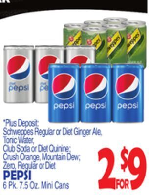 Bravo Supermarkets Pepsi offer