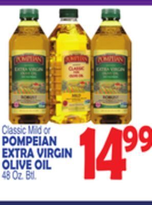 Bravo Supermarkets Pompeian extra virgin olive oil offer