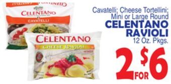 Bravo Supermarkets Celentano ravioli offer