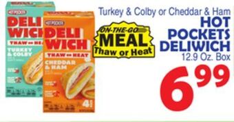 Bravo Supermarkets Hot pockets deliwich offer