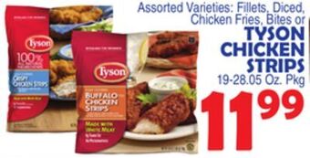 Bravo Supermarkets Tyson chicken strips offer