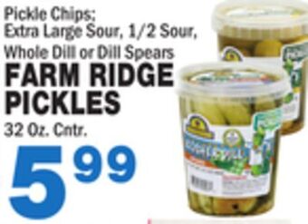 Bravo Supermarkets Farm ridge pickles offer