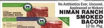 Bravo Supermarkets Niman ranch smoked bacon offer