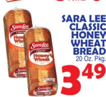 Bravo Supermarkets Sara lee classic honey wheat bread offer