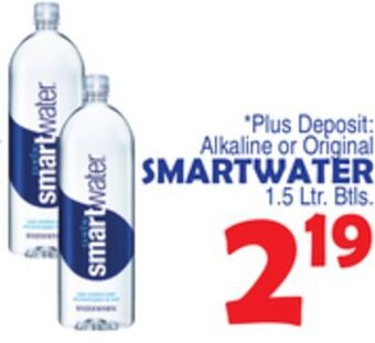 Bravo Supermarkets Smartwater offer