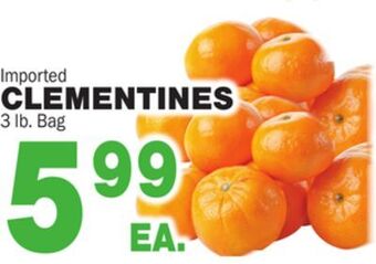 Bravo Supermarkets Clementines offer