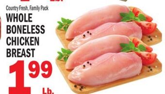 C Town Whole boneless chicken breast offer
