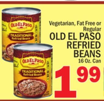 C Town Old el paso refried beans offer