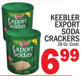 C Town Keebler export soda crackers offer