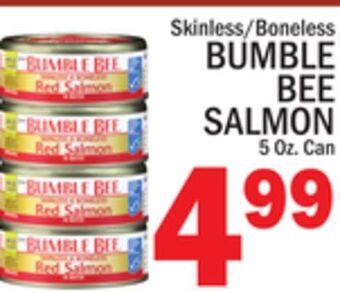 C Town Bumble bee salmon offer