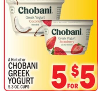 C Town Chobani greek yogurt offer