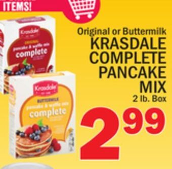 C Town Krasdale complete pancake mix offer