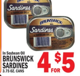 C Town Brunswick sardines offer