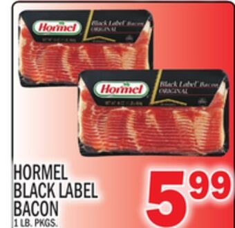 C Town Hormel black label bacon offer