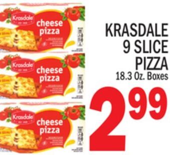 C Town Krasdale 9 slice pizza offer