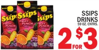 C Town Ssips drinks offer