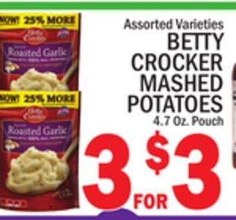C Town Betty crocker mashed potatoes offer