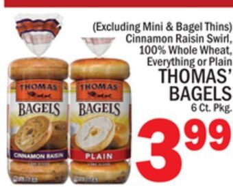 C Town Thomas' bagels offer