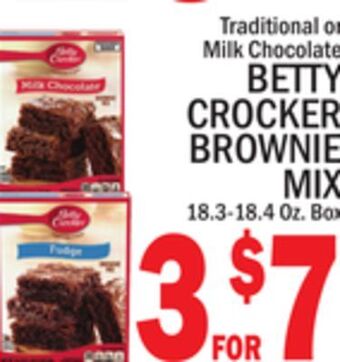 C Town Betty crocker brownie mix offer