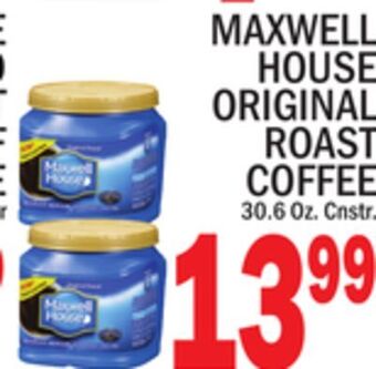 C Town Maxwell house original roast coffee offer