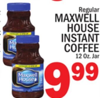 C Town Maxwell house instant coffee offer
