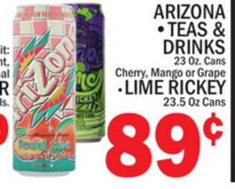 C Town Arizona • teas & drinks 23 oz. offer