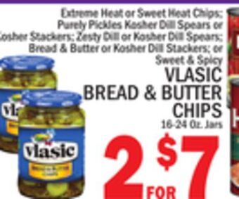 C Town Vlasic bread & butter chips offer