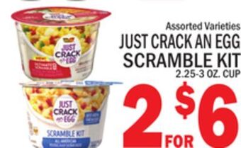 C Town Just crack an egg scramble kit offer