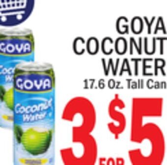 C Town Goya coconut water offer