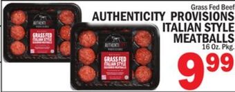 C Town Italian style meatballs offer