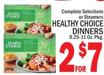 C Town Healthy choice dinners offer