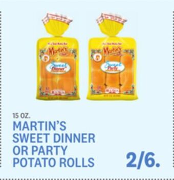 Kings Food Markets Martin's sweet dinner or party potato rolls offer