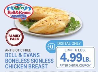 Kings Food Markets Bell & evans boneless skinless chicken breast offer