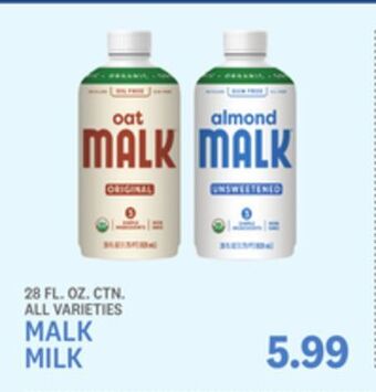 Kings Food Markets Malk milk offer