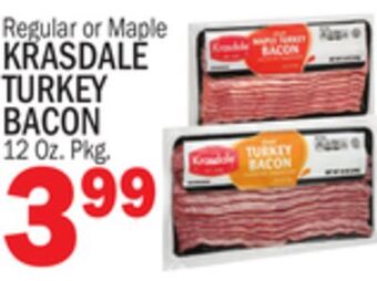 C Town Krasdale turkey bacon offer