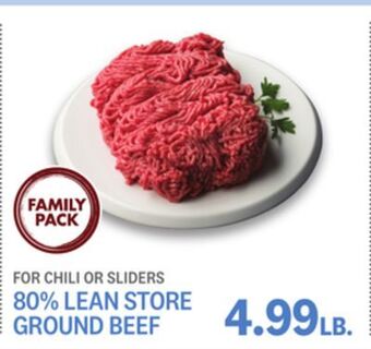Kings Food Markets 80% lean store ground beef offer