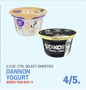 Kings Food Markets Dannon yogurt offer