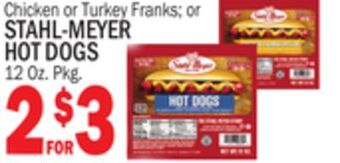 C Town Stahl-meyer hot dogs offer