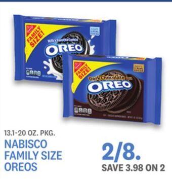 Kings Food Markets Nabisco family size oreos offer