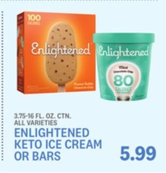 Kings Food Markets Enlightened keto ice cream or bars offer