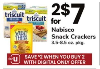 ACME Nabisco snack crackers offer