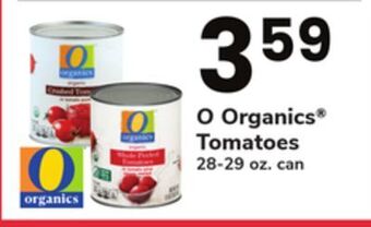ACME O organics® tomatoes offer