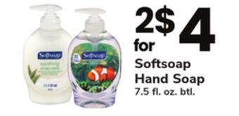 ACME Softsoap hand soap offer