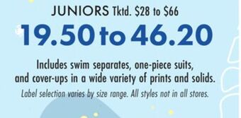 Boscov's Juniors offer