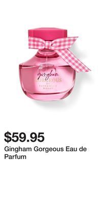 Bath & Body Works Gingham gorgeous eau de parfum offer