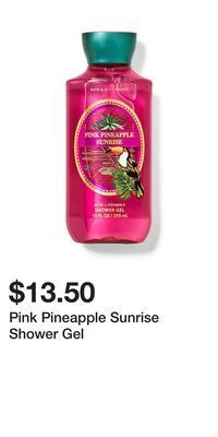 Bath & Body Works Pink pineapple sunrise shower gel offer