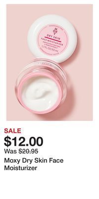 Bath & Body Works Moxy dry skin face moisturizer offer