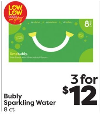 Weis Markets Bubly sparkling water offer