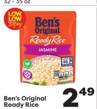 Weis Markets Ben's original ready rice offer